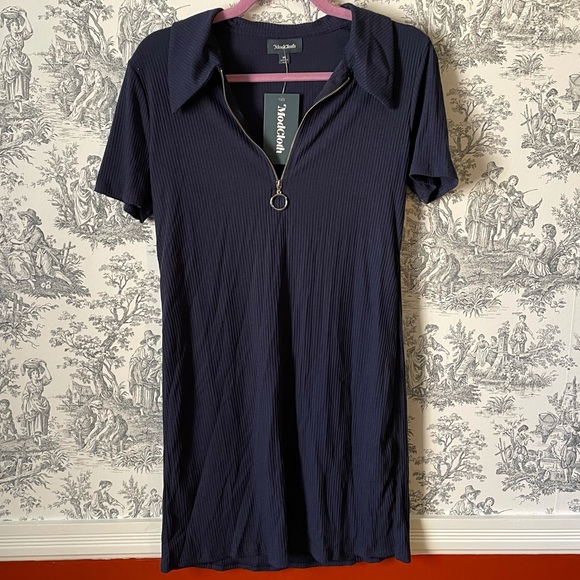 ModCloth Navy Polo match pick shift dress - Picture 5 of 6